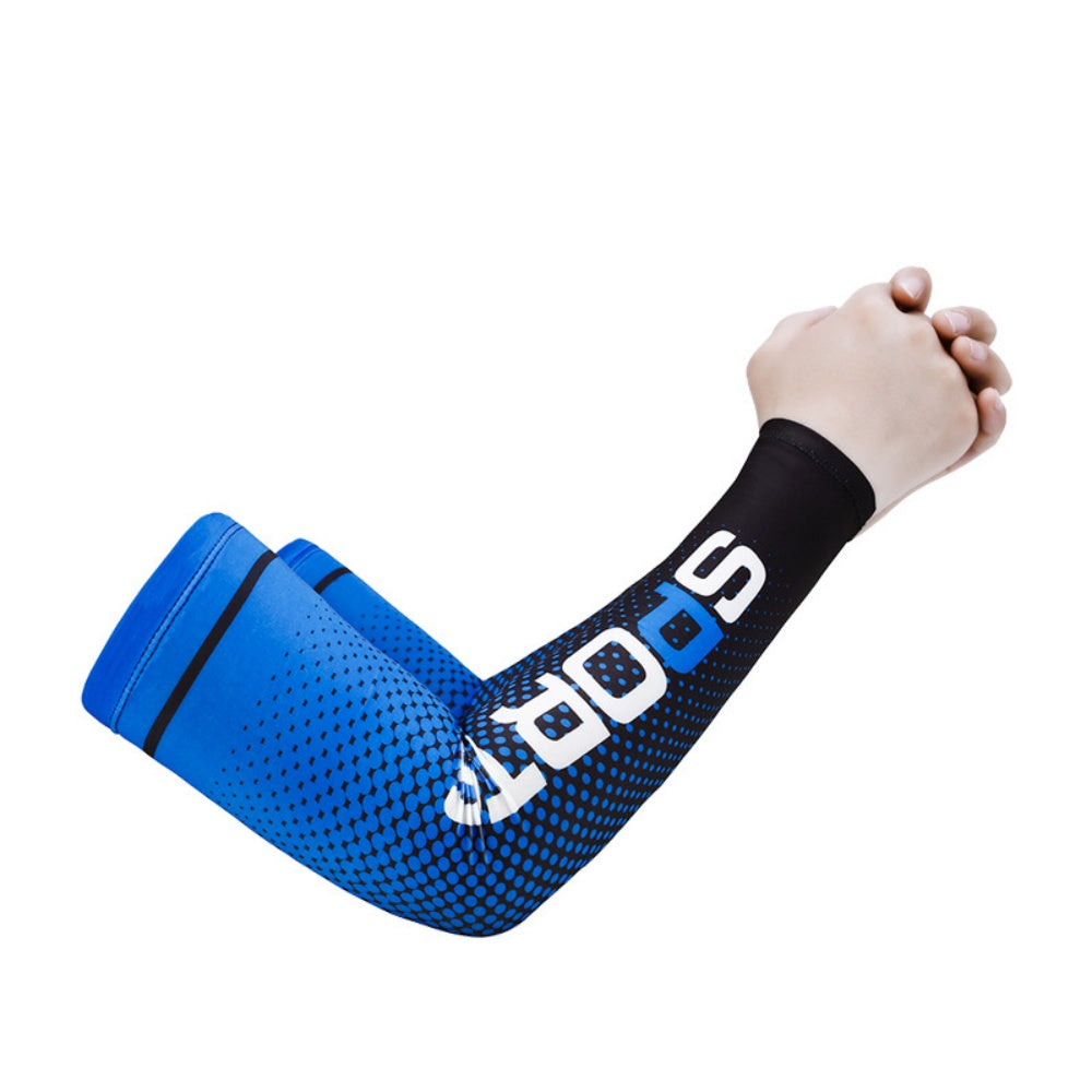 UV Protection Ice Silk Arm Sleeves – Cooling Sun Sleeves for Outdoor Sports