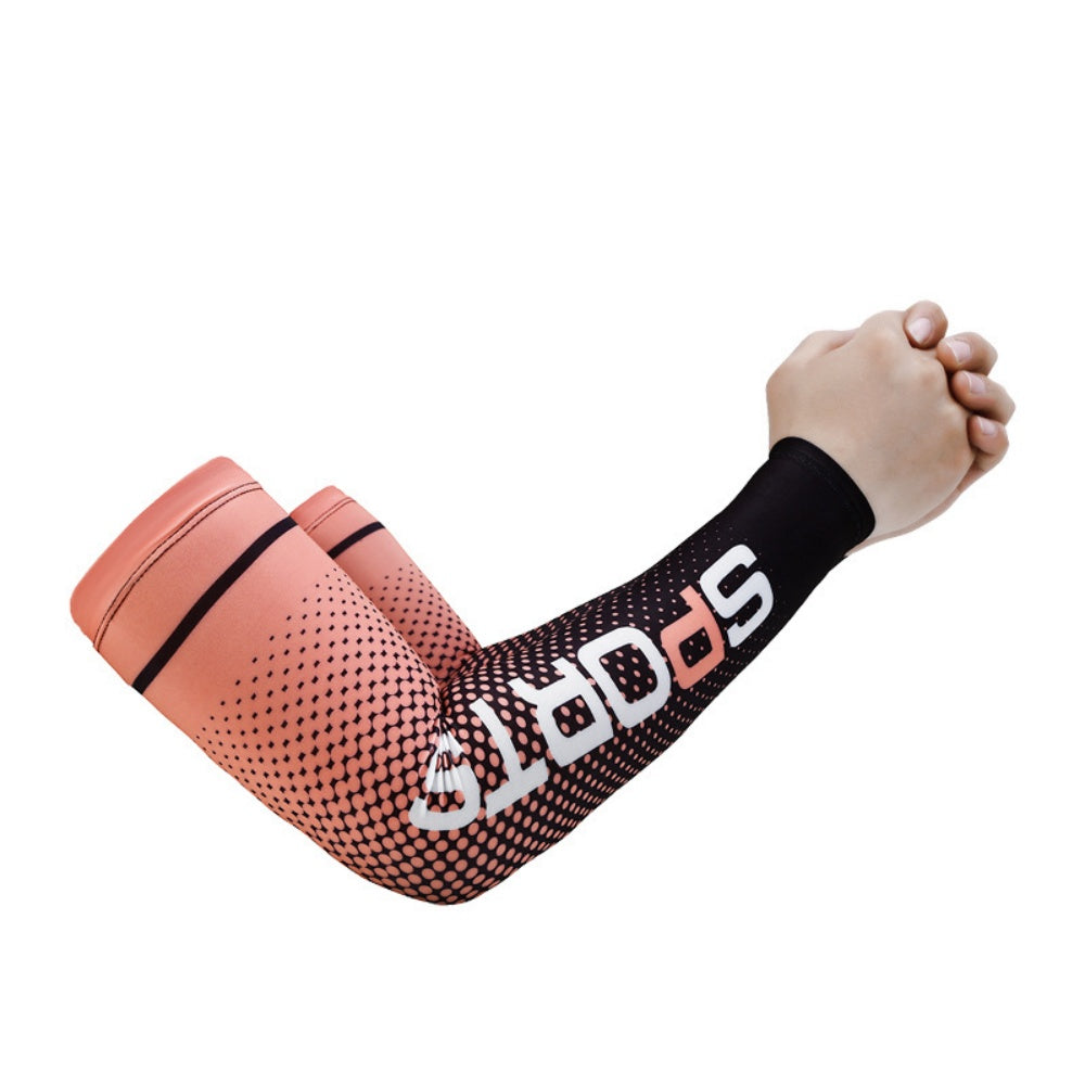 UV Protection Ice Silk Arm Sleeves – Cooling Sun Sleeves for Outdoor Sports