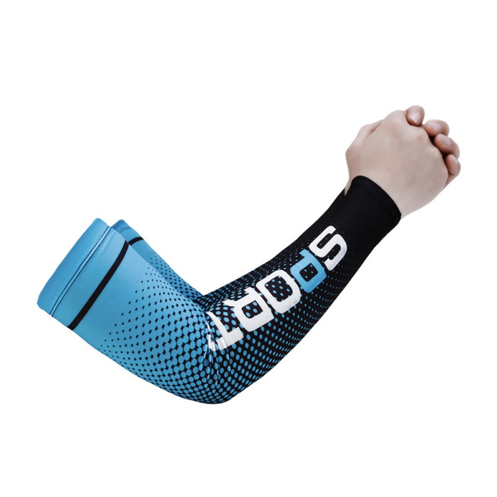 UV Protection Ice Silk Arm Sleeves – Cooling Sun Sleeves for Outdoor Sports