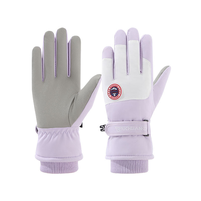 Soft Knit Winter Gloves – Elastic Warm Gloves for Outdoor Cycling Running