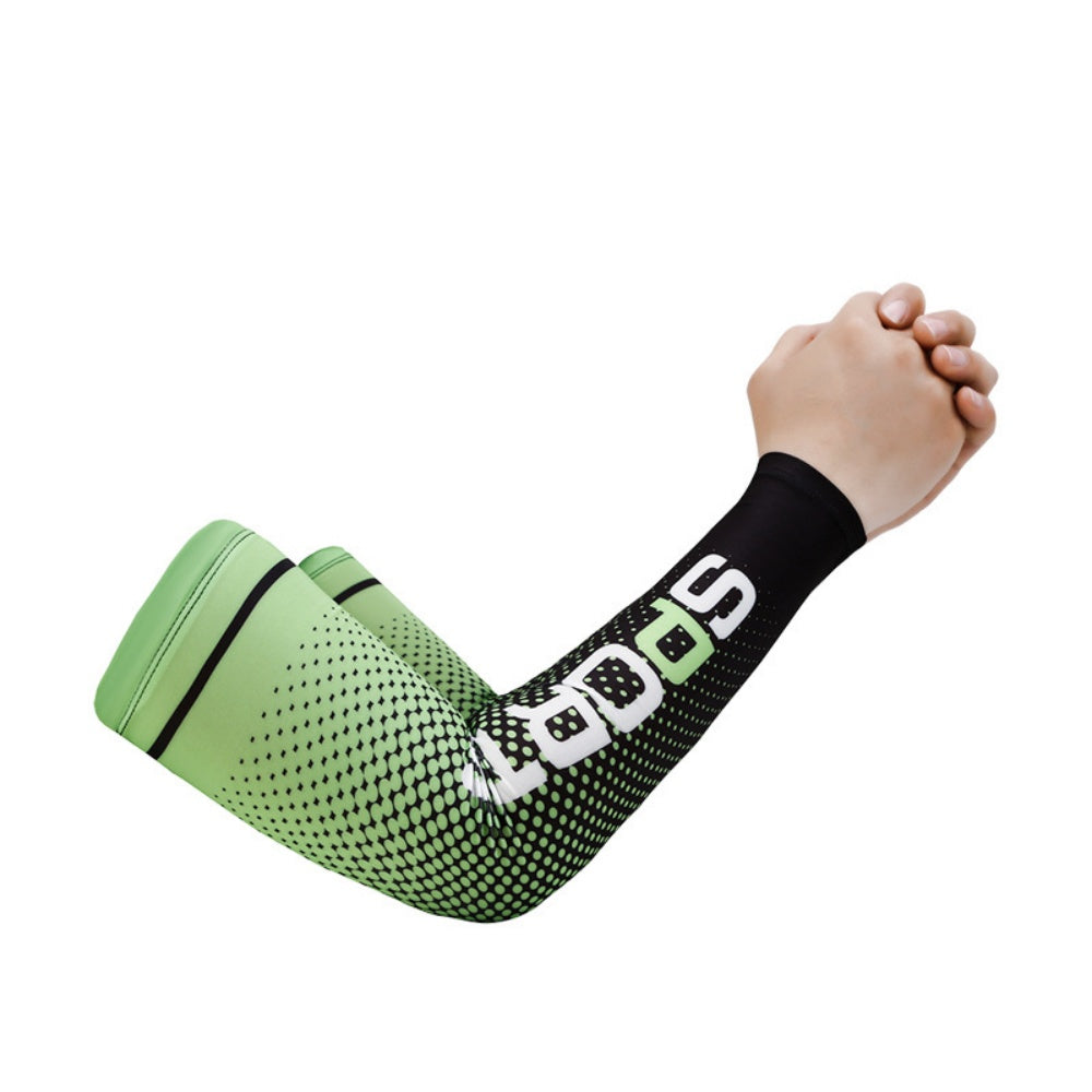 UV Protection Ice Silk Arm Sleeves – Cooling Sun Sleeves for Outdoor Sports
