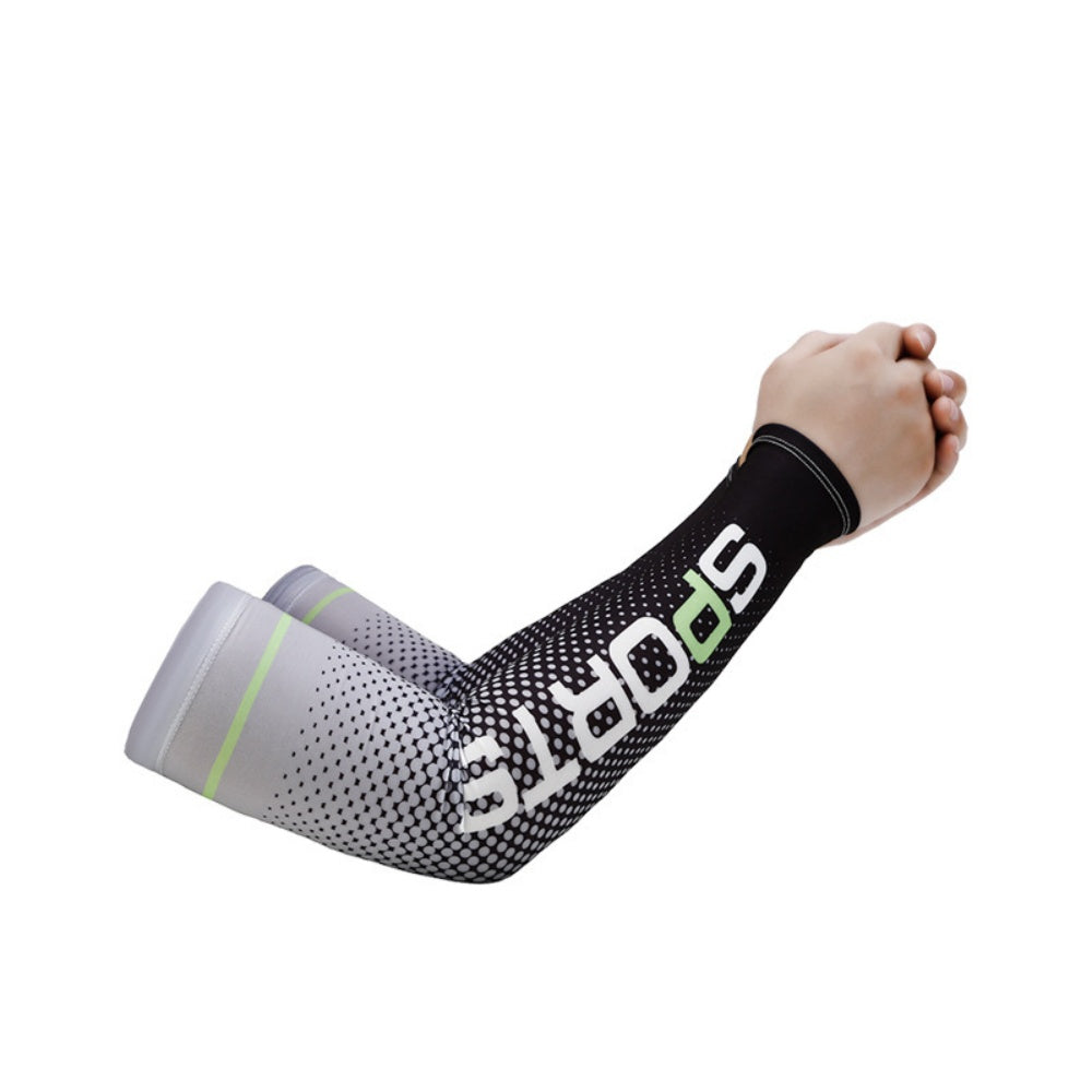 UV Protection Ice Silk Arm Sleeves – Cooling Sun Sleeves for Outdoor Sports
