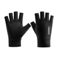 Half Finger Ice Silk Gloves – Breathable Fingerless Sun Protection Gloves